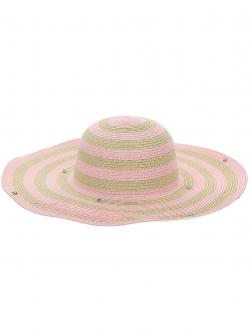 Monnalisa Sonnenhut rosa gestreift 