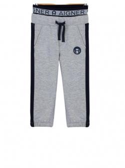 Aigner Kids Jogginghose, Sweatpants Jungen grau k