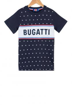 Bugatti Kids Logo T-Shirt Jungen blau