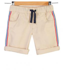 Bugatti Kids Shorts, Bermuda, kurze Hose Jungen Streifen sand g