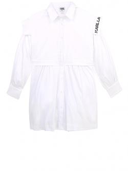 Karl Lagerfeld Longbluse, Bluse, Hemdkleid Mädchen