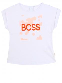 Hugo Boss T-Shirt Mädchen weiß