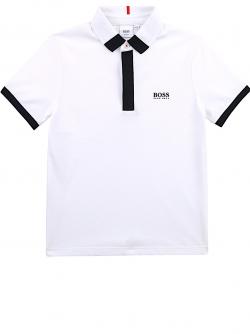 Hugo Boss Poloshirt Jungen weiß 