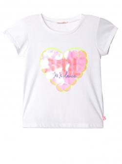 Billieblush T-Shirt Mädchen Girl weiß