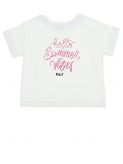 Monnalisa T-Shirt weiß