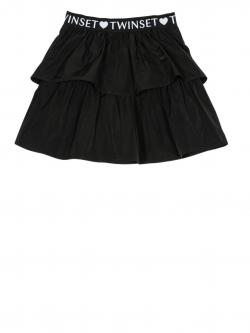 Twinset Rock Volants schwarz