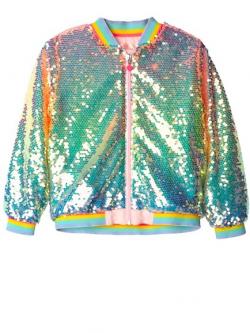 Billieblush Blouson, Jacke Pailletten Mädchen