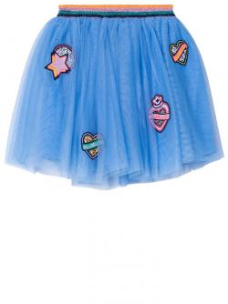 Billieblush Tüll Rock Mädchen blau