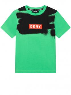 DKNY T-Shirt Jungen grün 