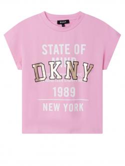 DKNY T-Shirt Mädchen rosa gold