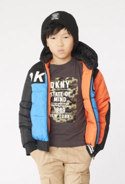 DKNY Winterjacke Jungen bunt
