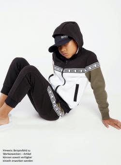 Hugo Boss Sweatjacke Jungen schwarz 