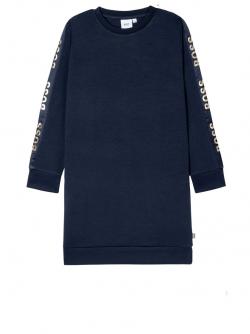 Hugo Boss Sweatkleid dunkelblau