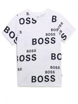 Hugo Boss T-Shirt Jungen weiß