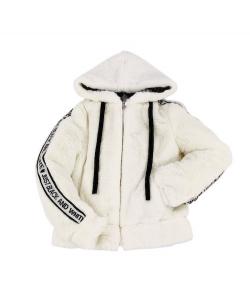 E.L.S.Y Girl Jacke Faux-Fur milk