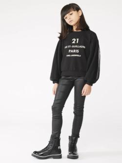 Karl Lagerfeld Sweatshirt Mädchen Tüllarm