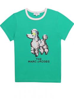 Marc Jacobs T-Shirt Mädchen Pudel grün