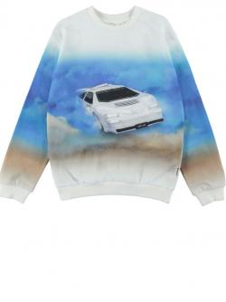 Molo Sweatshirt Miksi White Car