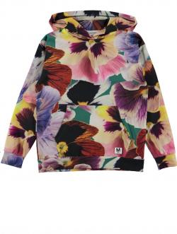 Molo Hoodie Rhona Velvet Floral