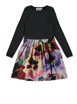 Molo Kleid Credence Velvet Floral