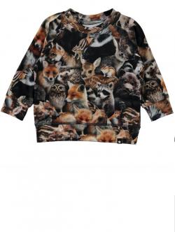 Molo Longsleeve Elmo Forest Animals