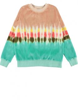 Molo Sweatshirt Mika Tie Dye Stripe