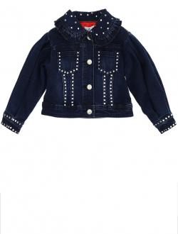Monnalisa Jeansjacke Nieten