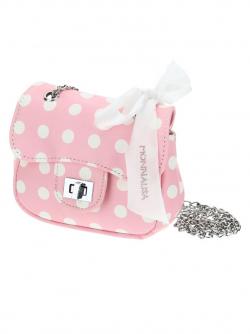 Monnalisa Tasche Punkte rosa