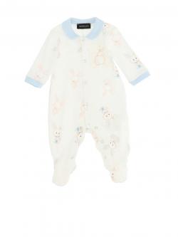 Monnalisa Strampler Baby Jungen Bunny