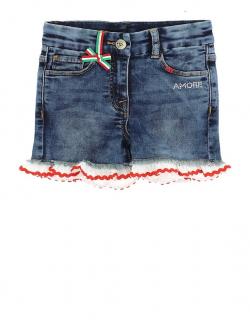 Monnalisa Jeans Shorts Erdbeere