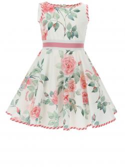 Monnalisa Kleid Rosen g