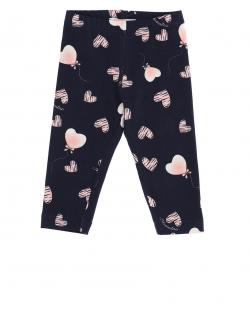Monnalisa Leggings Herzen dunkelblau