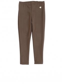 Monnalisa Leggings Kunstleder braun
