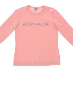 Monnalisa Longsleeve Strass cameo rosa