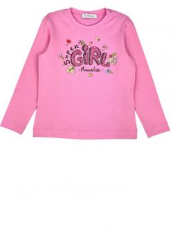Monnalisa Longsleeve Girl rosa