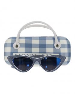Monnalisa Sonnenbrille spitz blau