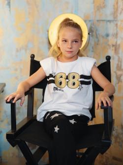 Monnalisa T-Shirt Baseball 