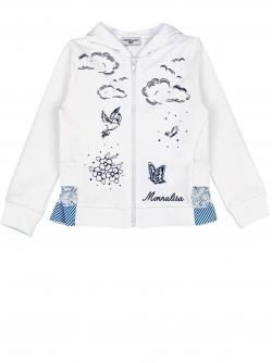 Monnalisa Sweatjacke Porzellan