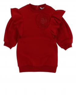Monnalisa Sweatkleid Herz 
