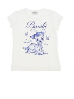 Monnalisa T-Shirt Bambi blue