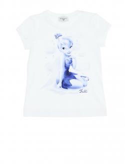 Monnalisa T-Shirt Tinkerbell blue