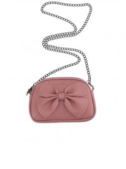 Monnalisa Tasche Leder purpurit