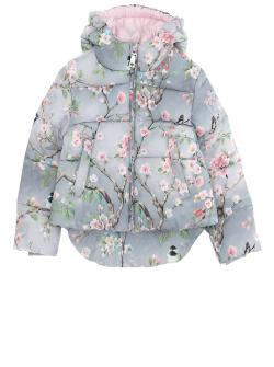 Monnalisa Winterjacke Mädchen grau