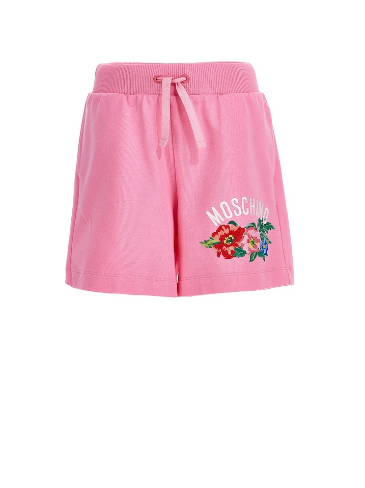 Boutique Moschino Andere materialien shorts in Pink Damen Bekleidung Kurze Hosen Mini Shorts 