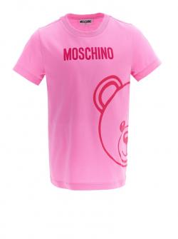 Moschino Maxi T-Shirt Mädchen pink