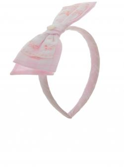 Patachou Haarreif Schleifen rosa weiß