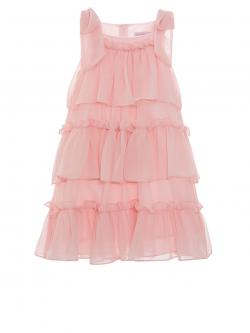 Patachou Kleid Volants rosa