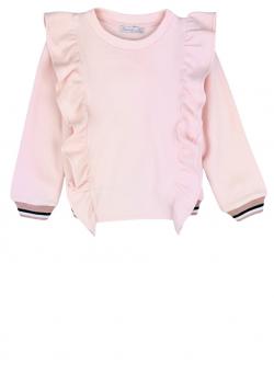 Patachou Pullover Volants rose