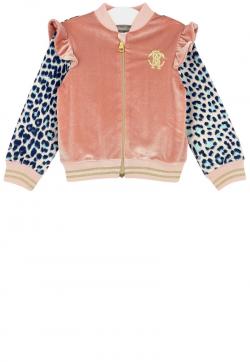 Roberto Cavalli Sweatjacke mit Samt
