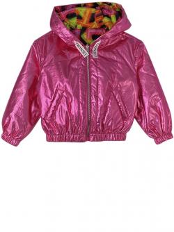 Twinset Bomber Jacke pink metallic
